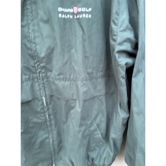 Vintage Chaps Ralph Lauren Golf Jacket Size XL Green Preppy - Picture 3 of 10